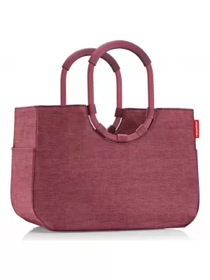 Einkaufstasche REISENTHEL LOOPSHOPPER L TWIST KASTANIENBRAUN