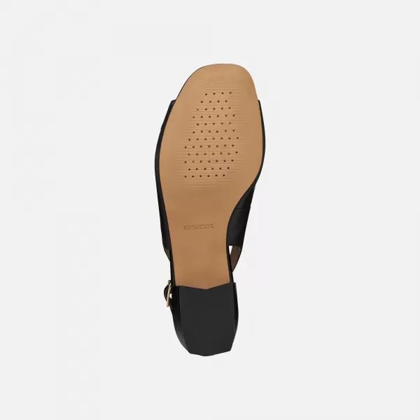  Damensandalen GEOX NEW ERAKLIA 15 G012993 SCHWARZ 