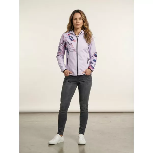  Premium-Softshelljacke für Damen ALTISPORT VOJ/ALW064JACK01 LILA 