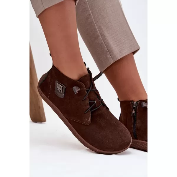  Damenschuhe ZAZOO 30072 SCHOKOLADE 