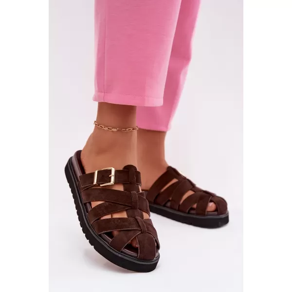 Damenhausschuhe BOTO ROSELISSE 41561 BRAUN 