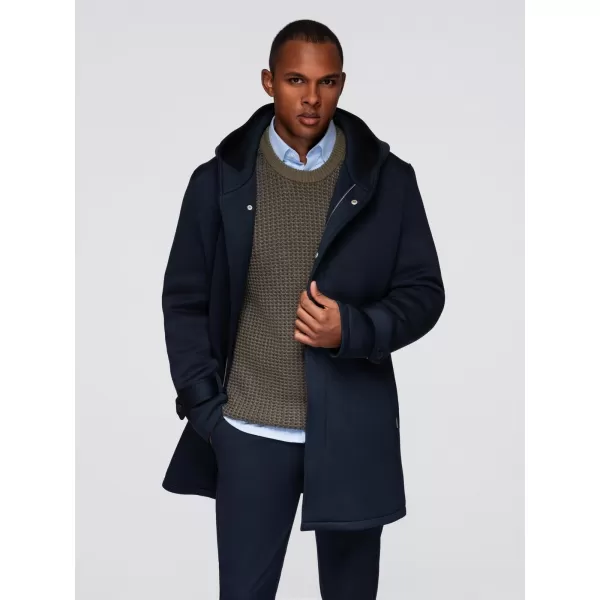  Herrenmantel OMBRE OM-COLC-0144 MARINEBLAU 