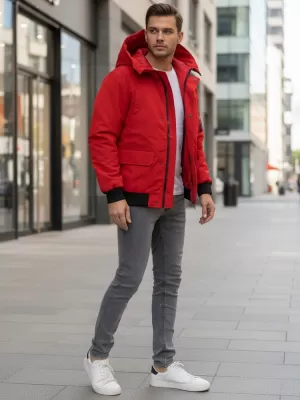 Herrenjacke DSTREET TX4983 ROT