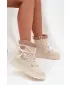 Winterstiefel für Damen LEE COOPER LCJ-25-44-3931 BEIGE
