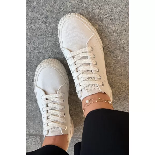  Damen-Sneaker BIG STAR RR274407 BEIGE Big Star Shoes 