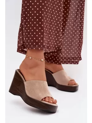 Damenhausschuhe BOTO RAVELIA 41346 KHAKI