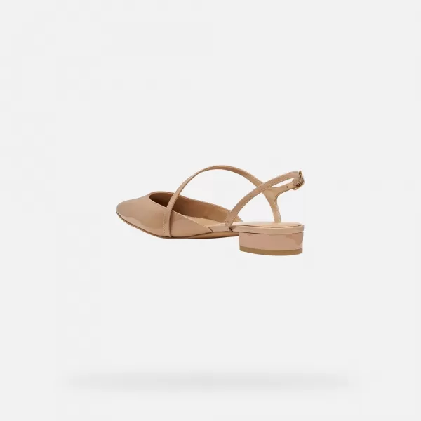  Ballerinas für Damen GEOX GISELDA15 G013213 HELLBRAUN 
