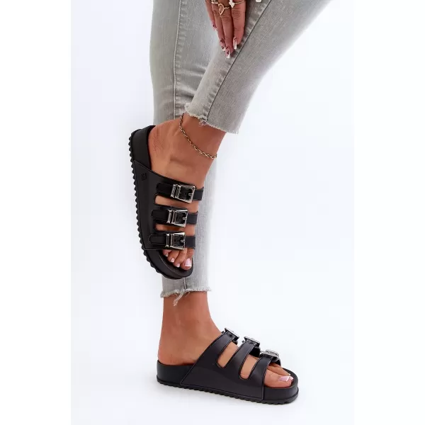 Damenhausschuhe ZAXY JJ285058 SCHWARZ 