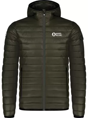 Herren-Winterjacke NORDBLANC SNARL NBWJM8260 ARMEEGRÜN