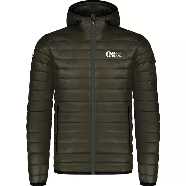  Herren-Winterjacke NORDBLANC SNARL NBWJM8260 ARMEEGRÜN 