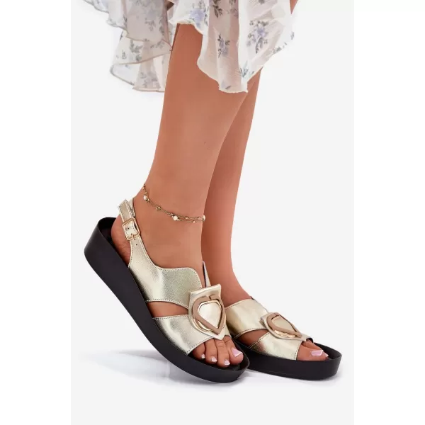  Damensandalen S.BARSKI KV51-031 GOLD 