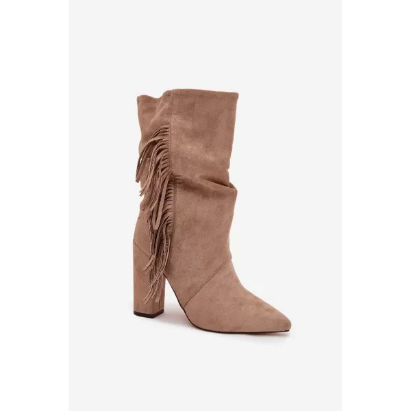  Damenschuhe mit Absatz BOTO DARLINA 40513 KHAKI 