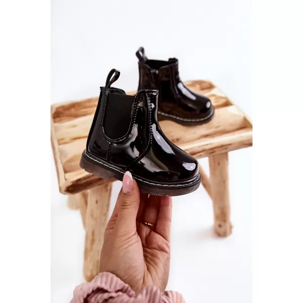  Kinderschuhe BOTO PORKY 21939 SCHWARZ 