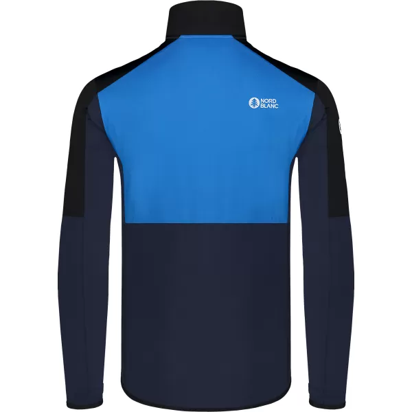  Powerfleece-Sweatshirt für Herren NORDBLANC GROAN NBWFM8282 BLAU 