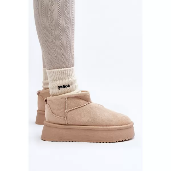  Schneemänner für Frauen BOTO CALIKSA 29613 BEIGE 