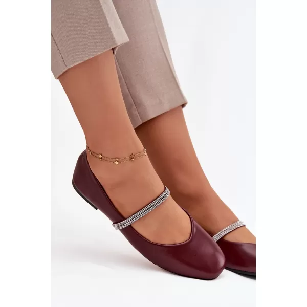  Ballerinas für Damen BOTO ILIRENE 40593 WEIN 
