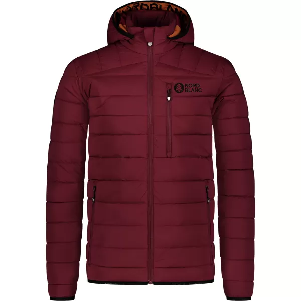  Herren-Winterjacke NORDBLANC SCREE NBWJM8262 BURGUND 