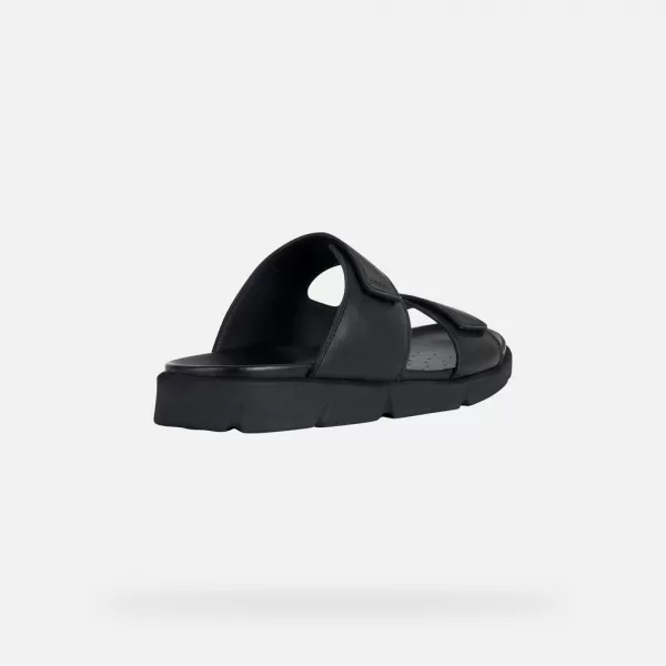  Herrenhausschuhe GEOX XAND 2S G002593 SCHWARZ 