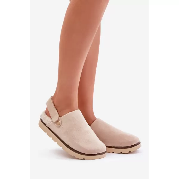  Damenhausschuhe BOTO LINNEOLA 34719 BEIGE 