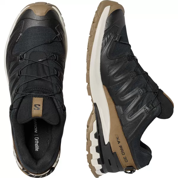  Herrenschuhe SALOMON XA PRO 3D V9 GTX LIFELONG M L47963800 SCHWARZ/KOJOTENBRAUN/VANILLEEIS 