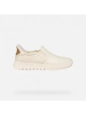 Damen-Sneaker GEOX FLEXTRIDE PLUS FAST IN G012972 CREMIG