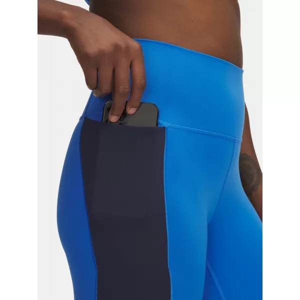  Damen-Leggings MERIDIAN COLORBLOCK ANKLE LG 6004002-402 BLAU Under Armour 