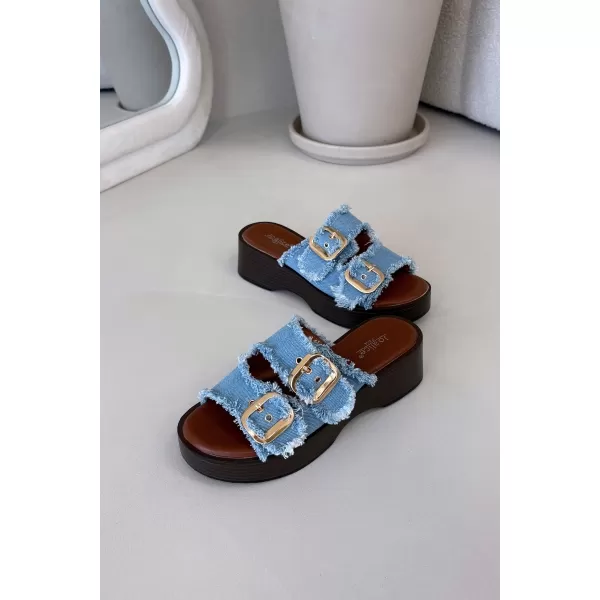  Damenhausschuhe BOTO RENELISSE 41325 HELLBLAU 