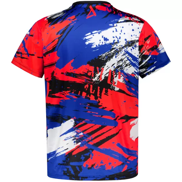  Premium-T-Shirt für Herren ALTISPORT VOJ/ALM036SI/TR01 STREIFEN 