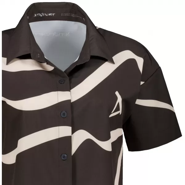  Premium-Shirt für Damen ALTISPORT VOJ/ALW088KOS01 BRAUN 