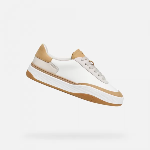  Damen-Sneaker GEOX DYNAMIA G012935 WEIß 