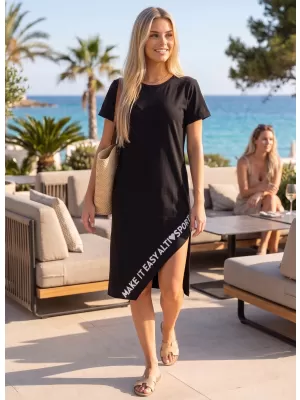 Kleid ALTISPORT HERIA SCHWARZ