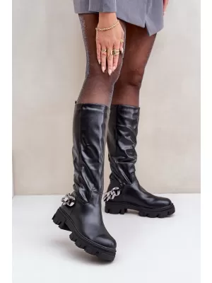 Damenstiefel BOTO NAURICETTE 35013 SCHWARZ