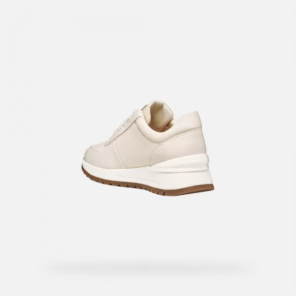  Damen-Sneaker GEOX DESYA G012843 CREMIG 
