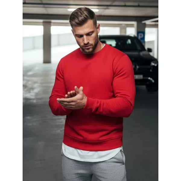  Herren-Sweatshirt DSTREET BX3867 ROT 