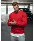 Herren-Sweatshirt DSTREET BX3867 ROT