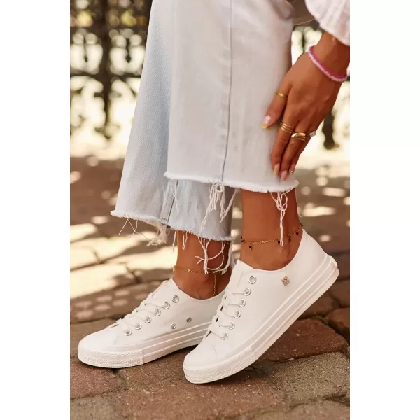  Damen-Sneaker BIG STAR NN274285 WEISS Big Star Shoes 