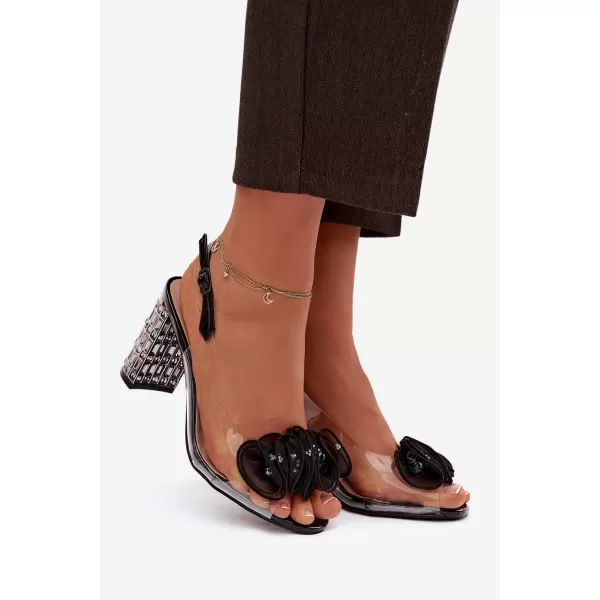  Damensandalen D&A MR52-237 SCHWARZ 