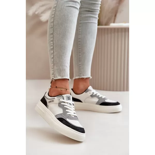  Damen-Sneaker BIG STAR OO274028 WEISS Big Star Shoes 