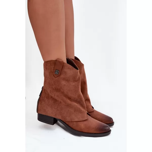  Damenschuhe mit Absatz BOTO SYLVETTE 39097 KAMEL 