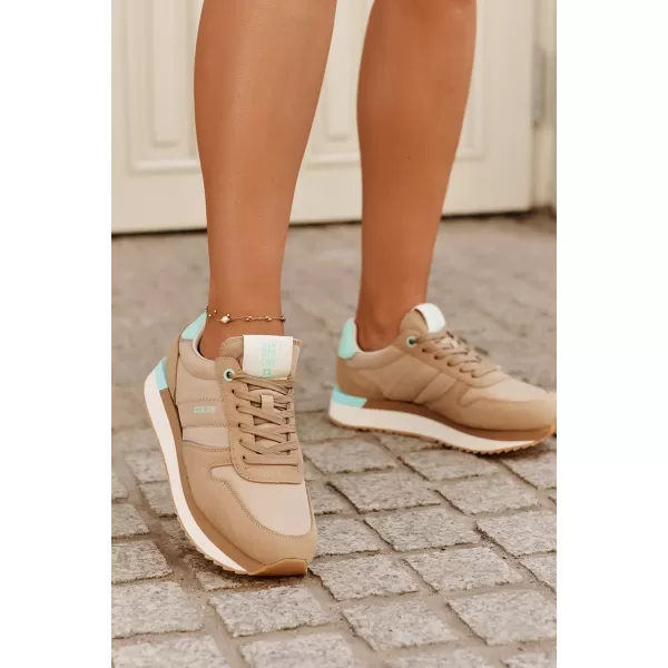  Damen-Sneaker BIG STAR RR274A048 BEIGE Big Star Shoes 