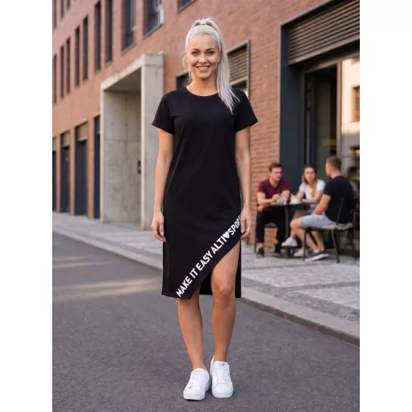  Kleid ALTISPORT HERIA SCHWARZ 