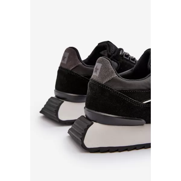  Herren-Sneaker BIG STAR NN174321 SCHWARZ Big Star Shoes 