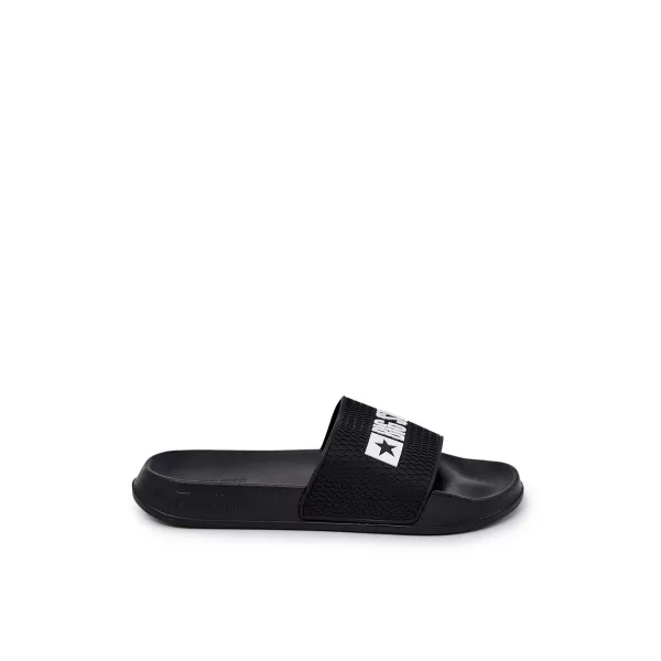  Herrenhausschuhe BIG STAR JJ174505 SCHWARZ Big Star Shoes 