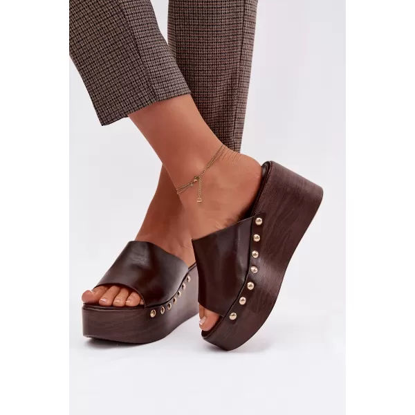  Damenhausschuhe BOTO FARINELLE 41623 BRAUN 