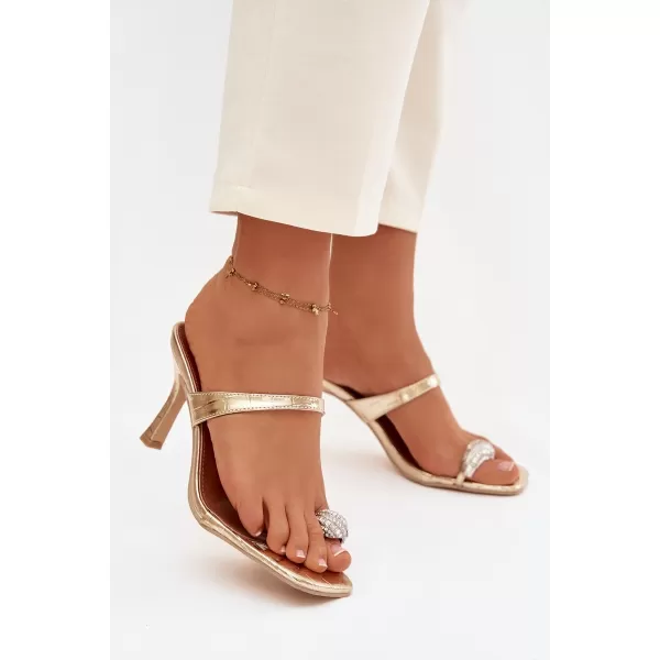  Damenpumps mit Absatz BOTO LORISSA 41453 GOLD 