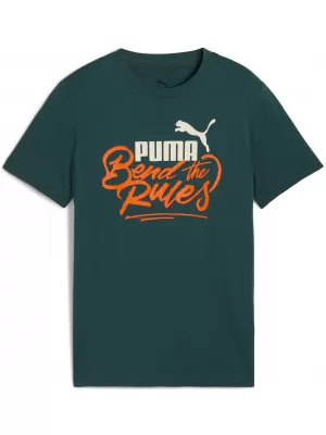Kinder-T-Shirt PUMA MID90S GRAPHIC TEE III 688472-75 GRÜNES GELÄNDE