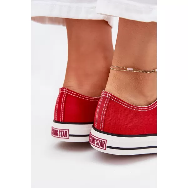 Damen-Sneaker BIG STAR DD274A234 ROT Big Star Shoes 