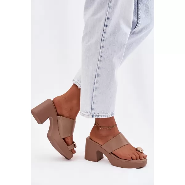  Damenhausschuhe BOTO SINORA 42031 KHAKI 
