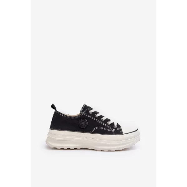  Damen-Sneaker BIG STAR NN274125 SCHWARZ Big Star Shoes 