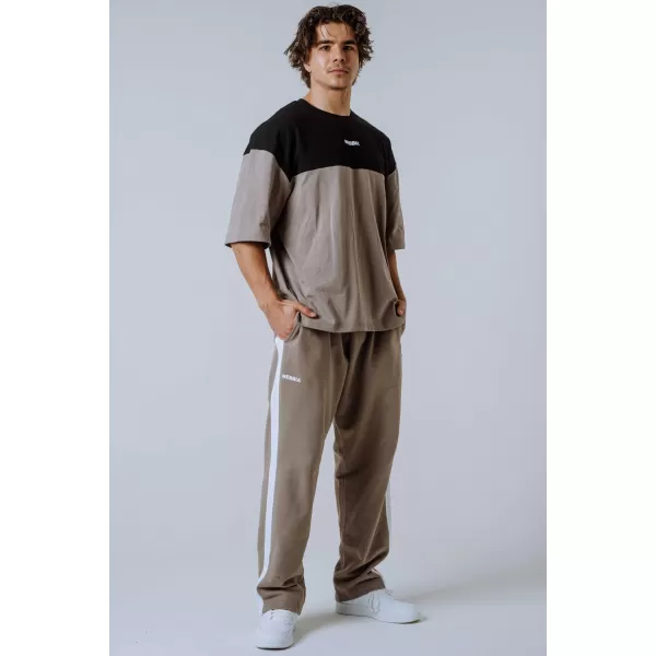  Jogginghose mit entspannter Passform POWER 904 LIGHT BROWN ASH Nebbia 